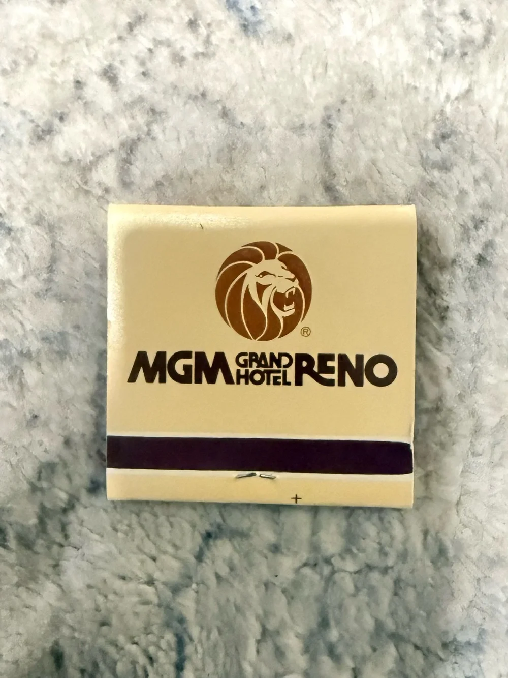 Vintage MGM Grand Hotel - Reno Cream Branded Notepad Set